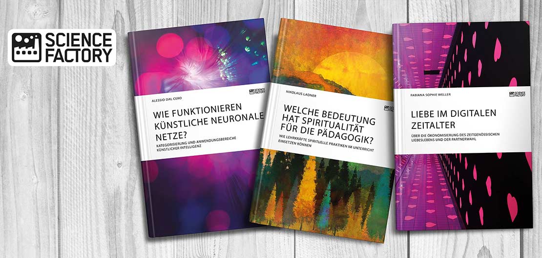 | GRIN Vorschaubild: Titelbeispiele aus dem Portfolio von ScienceFactory